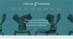 Desktop Screenshot of creamandchrome.co.uk